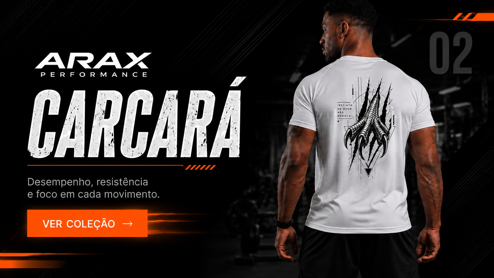 ARAX Carcará - Desempenho, resistência e foco em cada movimento
